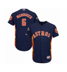 Men's Houston Astros #6 Jake Marisnick Navy Blue Alternate Flex Base Authentic Collection 2019 World Series Bound Baseball Jersey Men's Houston Astros #6 Jake Marisnick Navy Blue Alternate Flex Base Authentic Collection 2019 World Series Bound Baseball Jersey