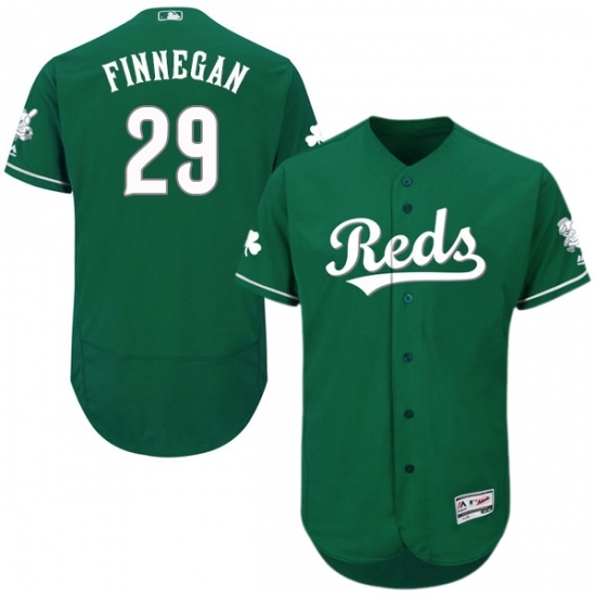 Men's Majestic Cincinnati Reds #29 Brandon Finnegan Green Celtic Flexbase Authentic Collection MLB Jersey Men's Majestic Cincinnati Reds #29 Brandon Finnegan Green Celtic Flexbase Authentic Collection MLB Jersey
