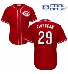 Youth Majestic Cincinnati Reds #29 Brandon Finnegan Replica Red Alternate Cool Base MLB Jersey Youth Majestic Cincinnati Reds #29 Brandon Finnegan Replica Red Alternate Cool Base MLB Jersey