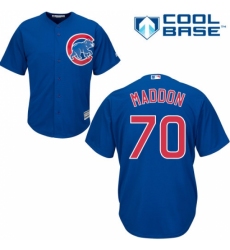 Men's Majestic Chicago Cubs #70 Joe Maddon Replica Royal Blue Alternate Cool Base MLB Jersey