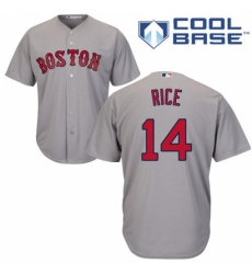 Men's Majestic Boston Red Sox #14 Jim Rice Replica Grey Road Cool Base MLB Jersey Men's Majestic Boston Red Sox #14 Jim Rice Replica Grey Road Cool Base MLB Jersey