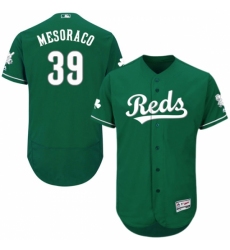 Men's Majestic Cincinnati Reds #39 Devin Mesoraco Green Celtic Flexbase Authentic Collection MLB Jersey