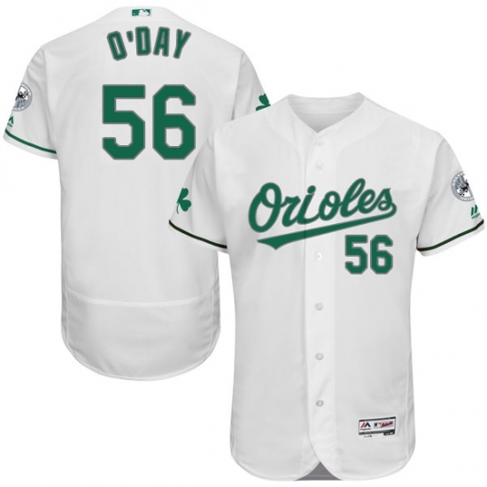 Men's Majestic Baltimore Orioles #56 Darren O'Day White Celtic Flexbase Authentic Collection MLB Jersey Men's Majestic Baltimore Orioles #56 Darren O'Day White Celtic Flexbase Authentic Collection MLB Jersey