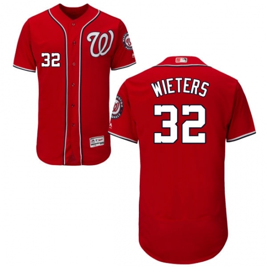 Men's Majestic Washington Nationals #32 Matt Wieters Red Flexbase Authentic Collection MLB Jersey Men's Majestic Washington Nationals #32 Matt Wieters Red Flexbase Authentic Collection MLB Jersey