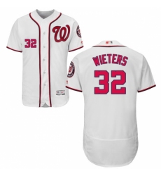 Men's Majestic Washington Nationals #32 Matt Wieters White Flexbase Authentic Collection MLB Jersey Men's Majestic Washington Nationals #32 Matt Wieters White Flexbase Authentic Collection MLB Jersey