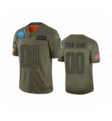 Men's Los Angeles Chargers Customized Camo 2019 Salute to Service Limited Jersey