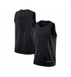 Men's Los Angeles Lakers #8 Kobe Bryant Swingman Black MVP Basketball Jersey