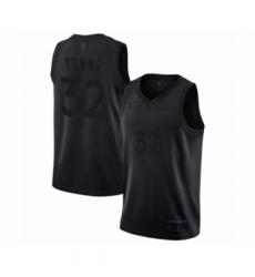 Men's Minnesota Timberwolves #32 Karl-Anthony Towns Swingman Black MVP Basketball Jersey