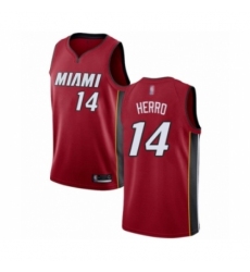 Women's Miami Heat #14 Tyler Herro Swingman Red Basketball Jersey Statement Edition