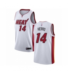 Women's Miami Heat #14 Tyler Herro Swingman White Basketball Jersey - Association Edition