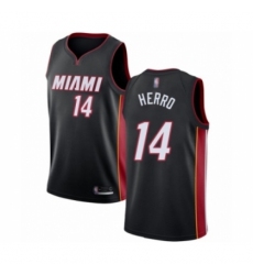 Youth Miami Heat #14 Tyler Herro Swingman Black Basketball Jersey - Icon Edition