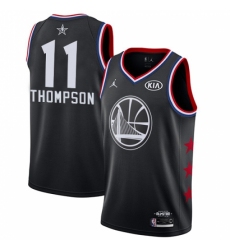 Women's Nike Golden State Warriors #11 Klay Thompson Black NBA Jordan Swingman 2019 All-Star Game Jersey