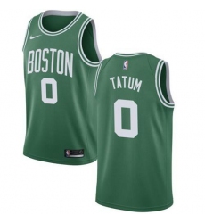 Youth Nike Boston Celtics #0 Jayson Tatum Green NBA Swingman Icon Edition Jersey