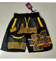 Men's Los Angeles Lakers Black bag Shorts