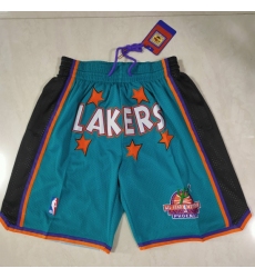 Men's Los Angeles Lakers Blue 95 All-Sta Shorts