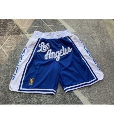Men's Los Angeles Lakers Blue Jaston pocket Shorts