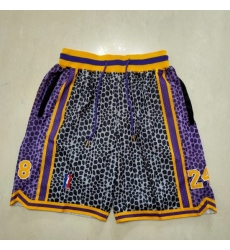 Men's Los Angeles Lakers Shorts-001