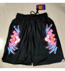 Men's Miami Heat Pink Panther black pocket ball Shorts