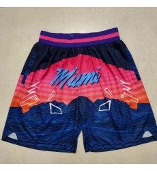 Men's Miami Heat Transfer Shift Pocket Shorts