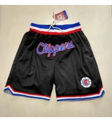 Men's Los Angeles Clippers Black Shorts