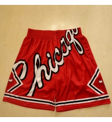 Men's Chicago Bulls Red Shorts