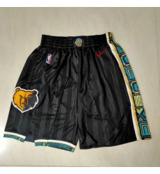 Men's Memphis Grizzlies Black City Edition Shorts