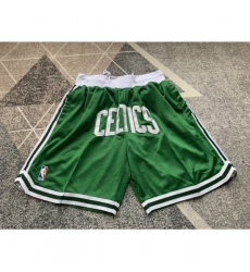 Men's Boston Celtics Green Joint Name Shorts