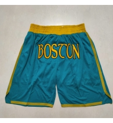 Men's Boston Celtics Green Pocket Shorts