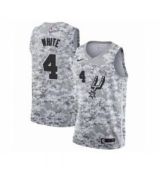 Women's San Antonio Spurs #4 Derrick White Swingman Jersey - Earned Edition