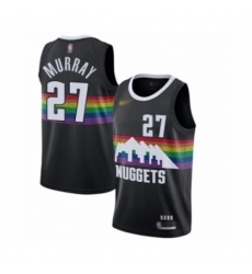 Youth Denver Nuggets #27 Jamal Murray Swingman Black Basketball Jersey - 2019 20 City Edition