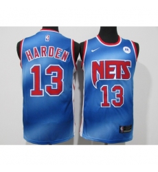 Men's Houston Rockets #13 James Harden Nike Blue Swingman Player Jersey