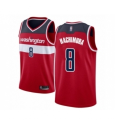 Women's Washington Wizards #8 Rui Hachimura Swingman Red Basketball Jersey - Icon Edition