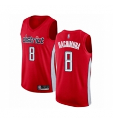 Youth Washington Wizards #8 Rui Hachimura Red Swingman Jersey - Earned Edition