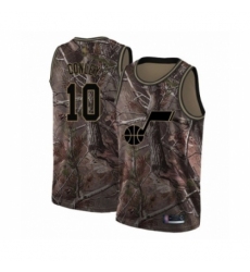 Men's Utah Jazz #10 Mike Conley Swingman Camo Realtree Collection Basketball Jersey