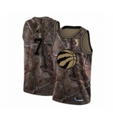 Youth Toronto Raptors #7 Kyle Lowry Swingman Camo Realtree Collection 2019 Basketball Finals Champions Jersey