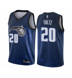 Men's Orlando Magic #20 Markelle Fultz Authentic Blue Basketball Jersey - City Edition