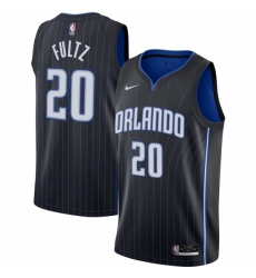 Men's Orlando Magic #20 Markelle Fultz Nike Black 2020-21 Swingman Jersey