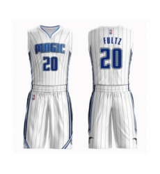 Men's Orlando Magic #20 Markelle Fultz Swingman White Basketball Suit Jersey - Association Edition