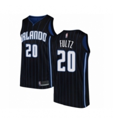 Women's Orlando Magic #20 Markelle Fultz Swingman Black Basketball Jersey Statement Edition