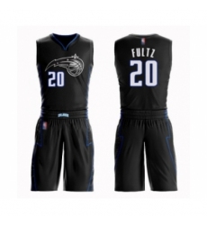 Youth Orlando Magic #20 Markelle Fultz Swingman Black Basketball Suit Jersey - City Edition