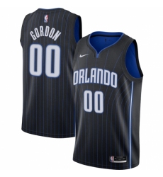 Men's Orlando Magic #00 Aaron Gordon Nike Black 2020-21 Swingman Jersey