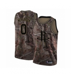 Men's Houston Rockets #0 Russell Westbrook Swingman Camo Realtree Collection Basketball Jersey