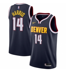 Men's Denver Nuggets #14 Gary Harris Nike Navy 2020-21 Swingman Jersey