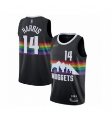 Men's Denver Nuggets #14 Gary Harris Swingman Black Basketball Jersey - 2019 20 City Edition