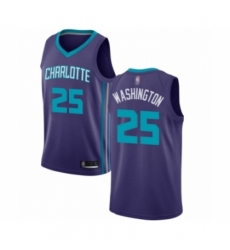 Men's Jordan Charlotte Hornets #25 PJ Washington Authentic Purple Basketball Jersey Statement Edition