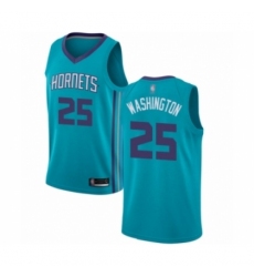 Men's Jordan Charlotte Hornets #25 PJ Washington Authentic Teal Basketball Jersey - Icon Edition