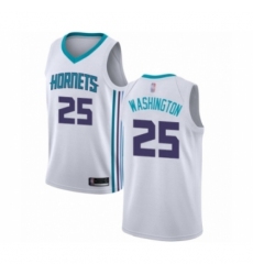 Youth Jordan Charlotte Hornets #25 PJ Washington Swingman White Basketball Jersey - Association Edition