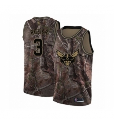 Men's Charlotte Hornets #3 Terry Rozier Swingman Camo Realtree Collection Basketball Jersey