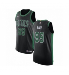 Men's Boston Celtics #99 Tacko Fall Authentic Black Basketball Jersey - Statement Edition