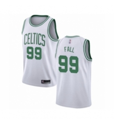 Men's Boston Celtics #99 Tacko Fall Authentic White Basketball Jersey - Association Edition